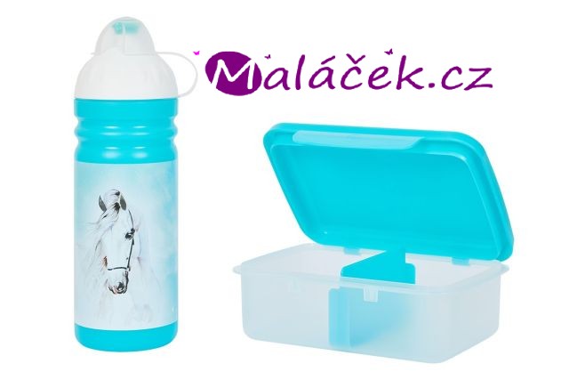 Zdravá lahev SET Bělouš modrý - VÝPRODEJ